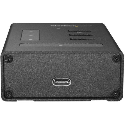 StarTech.com 4-Port USB 3.0 Hub with USB-C & USB-A - Mountable Metal Design, 5Gbps SuperSpeed Transfer
