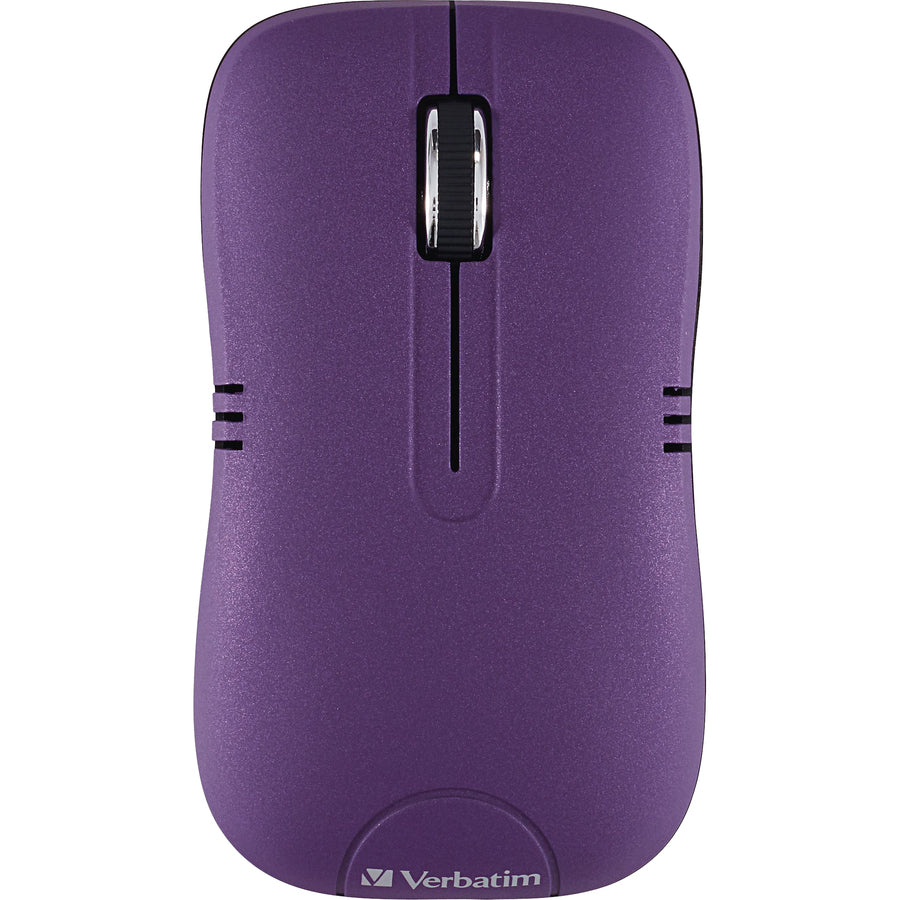 Verbatim Commuter Series Wireless Notebook Optical Mouse - Matte Purple