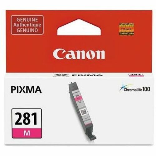 Canon CLI-281 Magenta Ink Tank for PIXMA Printers - Original Inkjet Cartridge