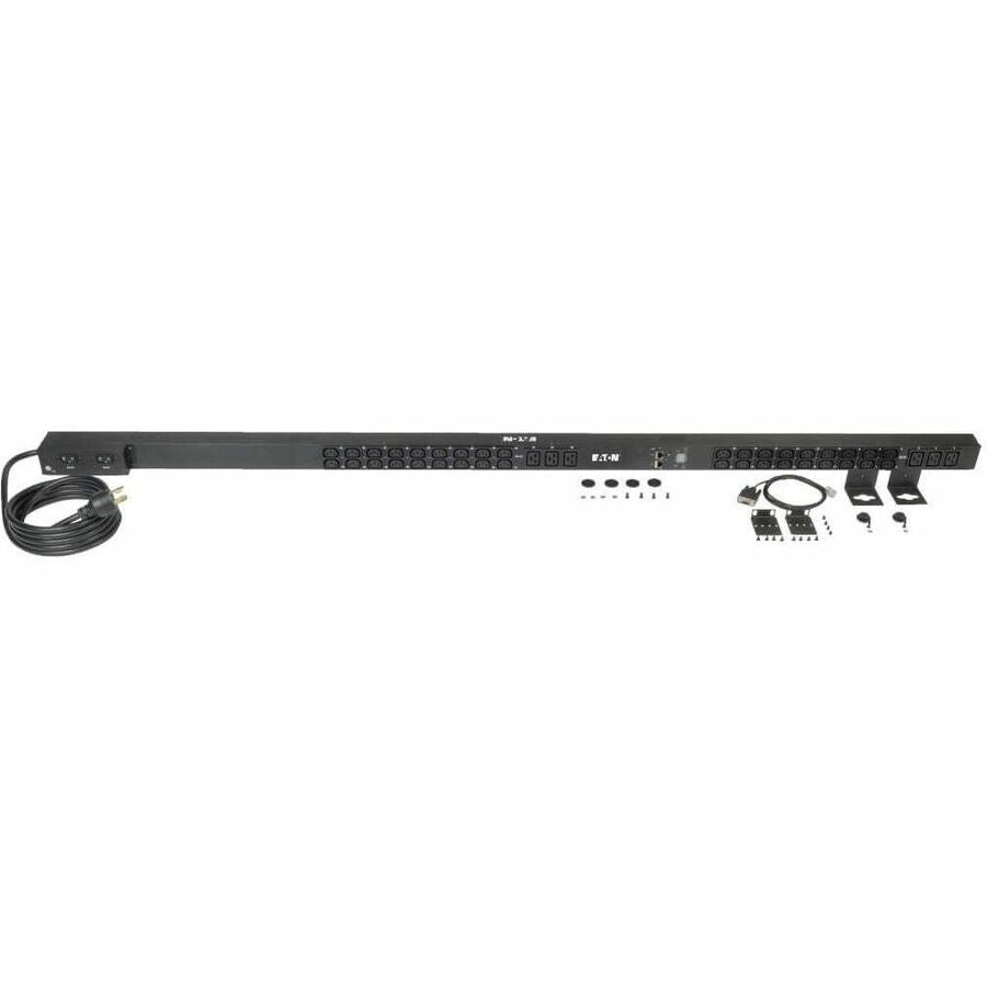 Eaton PDUMNV30HV2LX 42-Outlet Single-Phase Monitored PDU with LX Interface and 10 ft. Power Cord