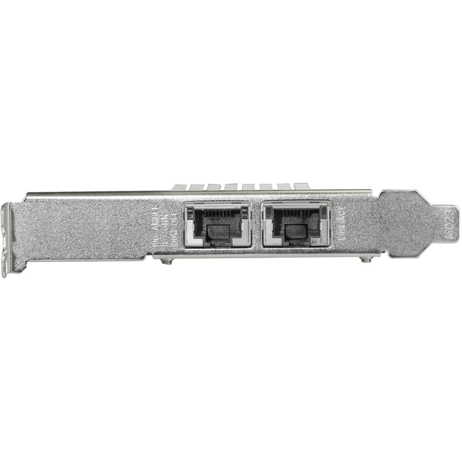 StarTech.com Dual Port 10G PCIe Network Adapter Card with Intel X550 - 10GbE Multi-Gigabit NIC