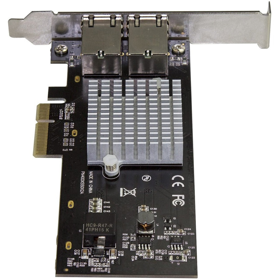 StarTech.com Dual Port 10G PCIe Network Adapter Card with Intel X550 - 10GbE Multi-Gigabit NIC
