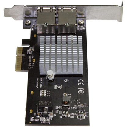 StarTech.com Dual Port 10G PCIe Network Adapter Card with Intel X550 - 10GbE Multi-Gigabit NIC