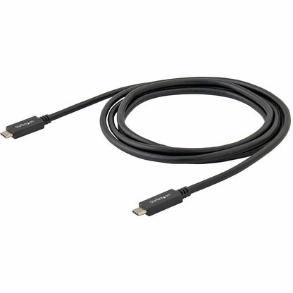 StarTech.com 0.5m USB-C to USB-C Cable – USB 3.1 Gen 2, 10Gbps Data Transfer, 4K Video Support, Thunderbolt 3 Compatibility