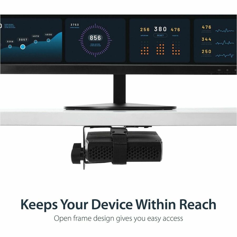StarTech.com Thin Client Mount - VESA Mounting Bracket for Mini PCs and Docking Stations
