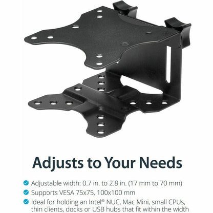 StarTech.com Thin Client Mount - VESA Mounting Bracket for Mini PCs and Docking Stations