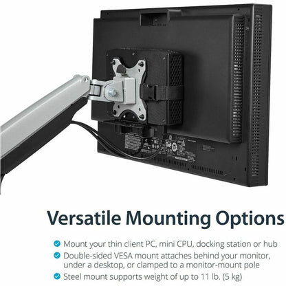 StarTech.com Thin Client Mount - VESA Mounting Bracket for Mini PCs and Docking Stations