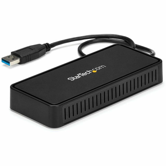 StarTech.com USB to Dual DisplayPort Mini Docking Station - Dual 4K 60Hz Monitors & Gigabit Ethernet