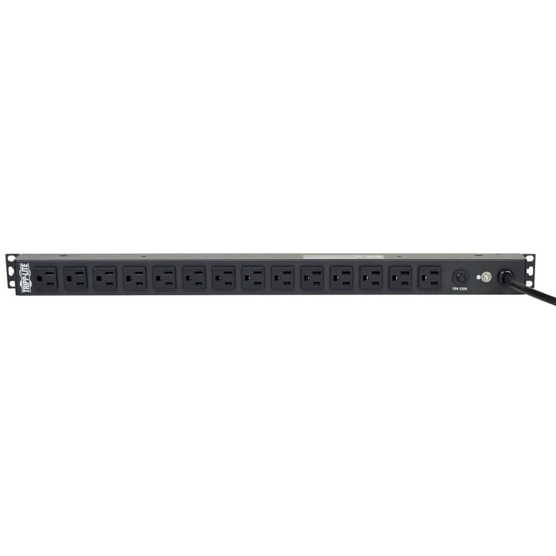 Eaton Tripp Lite Series 1.8kW Basic PDU with 14 NEMA 5-15R Outlets and 120V Power, Model PDU1415