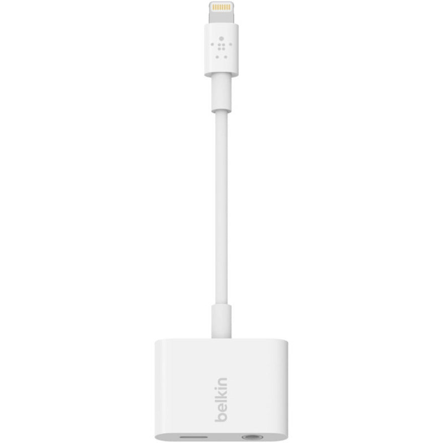 Belkin 3.5 mm Audio + Charge RockStar for iPhone and iPad - Lightning Adapter