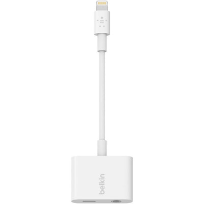Belkin 3.5 mm Audio + Charge RockStar for iPhone and iPad - Lightning Adapter