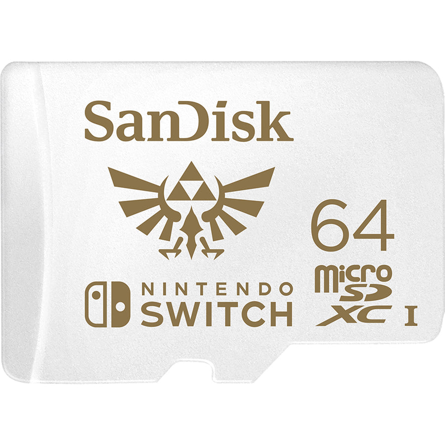 SanDisk 64GB microSDXC Card for Nintendo Switch - High-Performance Storage Solution