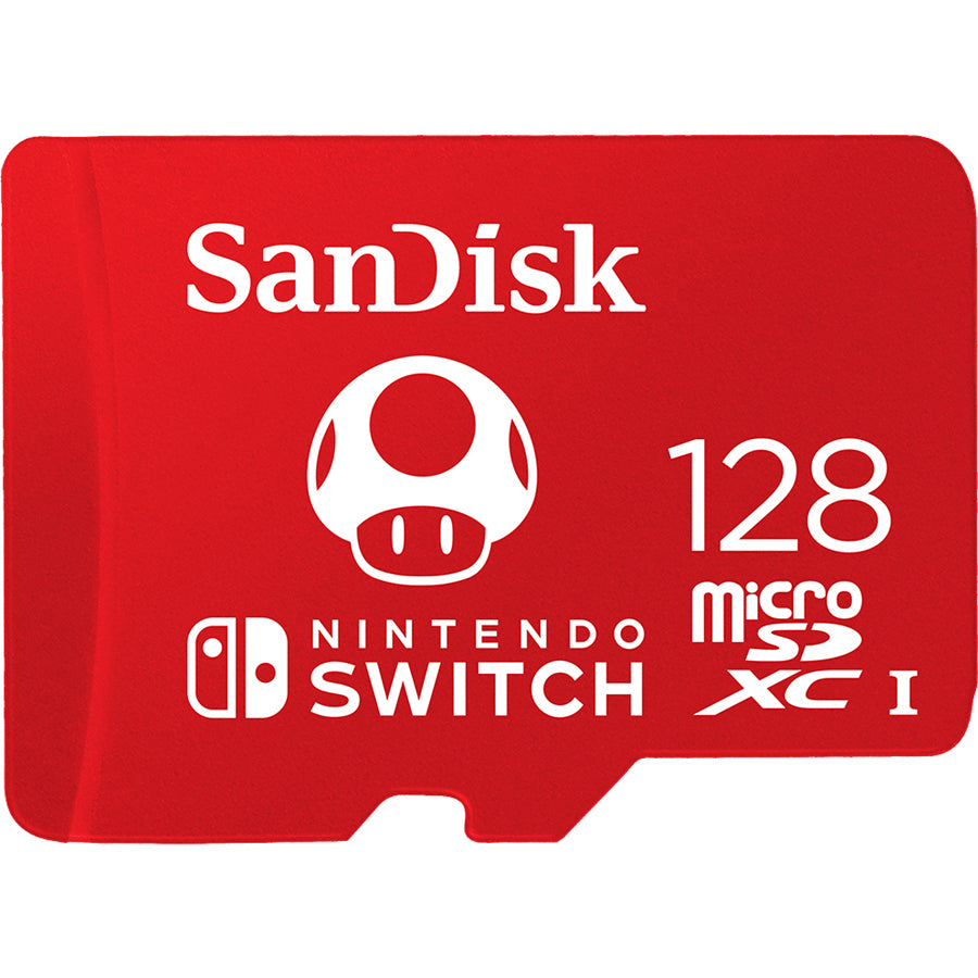 SanDisk 128GB microSDXC Memory Card for Nintendo Switch – High-Performance Storage by Western Digital