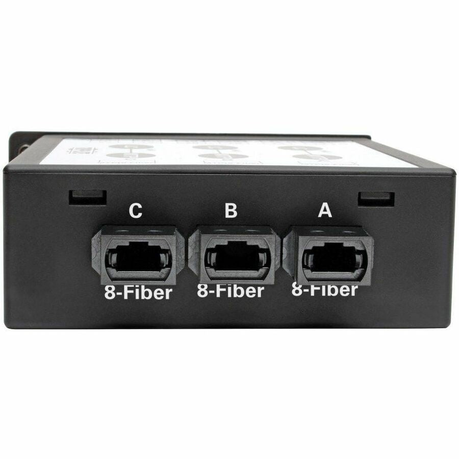 Eaton Tripp Lite Series N484-3M8L12S 40/100 Gb to 10 Gb Singlemode Fiber Optic Breakout Cassette