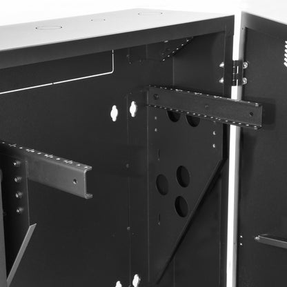 StarTech.com 6U Wall Mount Vertical Server Cabinet with Lockable Doors and 30-inch Depth