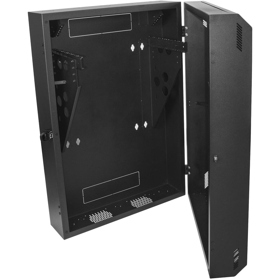 StarTech.com 6U Wall Mount Vertical Server Cabinet with Lockable Doors and 30-inch Depth