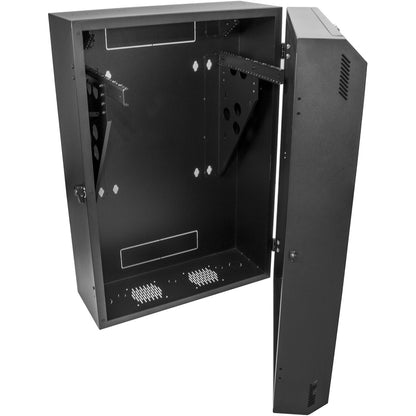 StarTech.com 8U Vertical Wall Mount Server Cabinet – 30-inch Depth, Locking Steel Enclosure