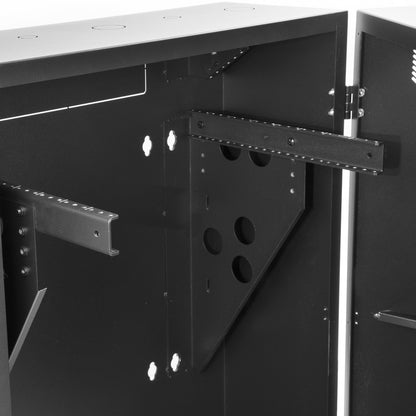 StarTech.com 8U Vertical Wall Mount Server Cabinet – 30-inch Depth, Locking Steel Enclosure