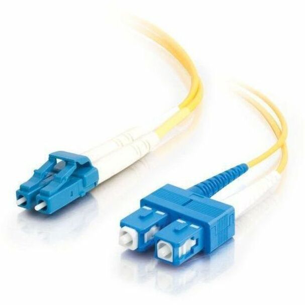 Legrand Group C2G 3m LC-SC 9/125 OS2 Duplex Single-Mode Fiber Optic Patch Cable - Yellow