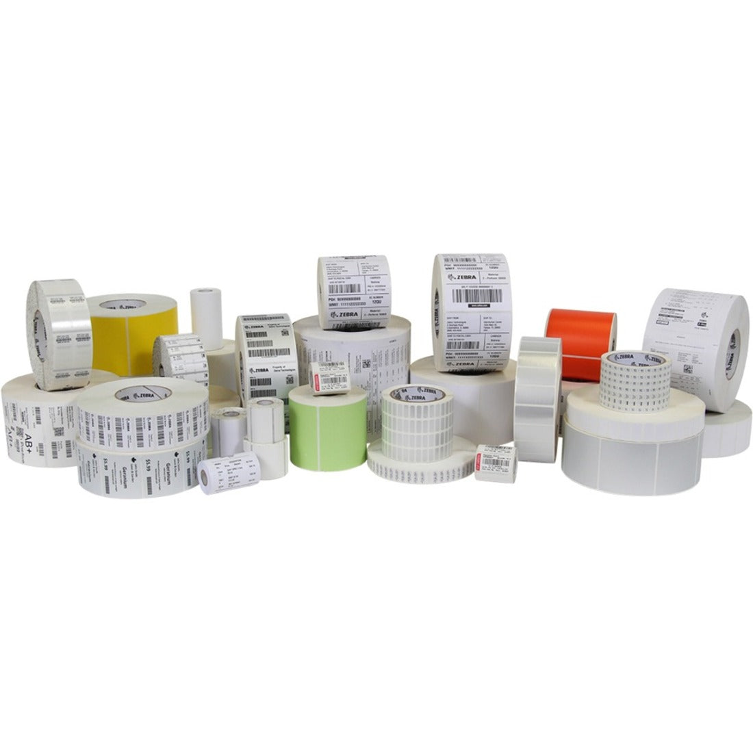 Zebra Technologies Corporation 4000D Thermal Label - 2 x 1 inch Rectangle Matte Polypropylene Labels with Permanent Acrylic Adhesive, 350 Labels per Roll
