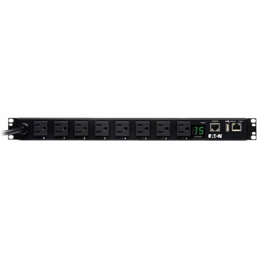 Eaton PDUMH15NET2LX 1.4kW Single-Phase Switched PDU with LX Network Interface and 8 Outlets