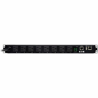 Eaton PDUMH15NET2LX 1.4kW Single-Phase Switched PDU with LX Network Interface and 8 Outlets