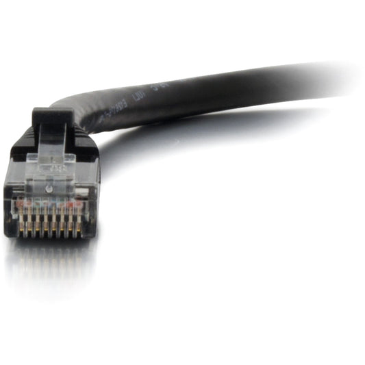 C2G 1ft Cat5e Unshielded Ethernet Cable - Snagless UTP Patch Cord in Black