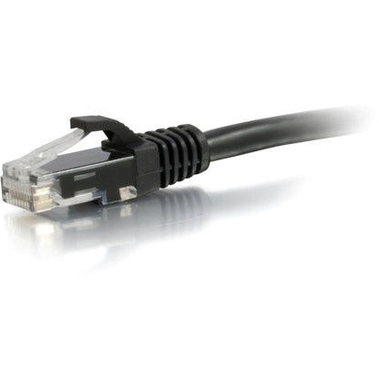 C2G 1ft Cat5e Unshielded Ethernet Cable - Snagless UTP Patch Cord in Black