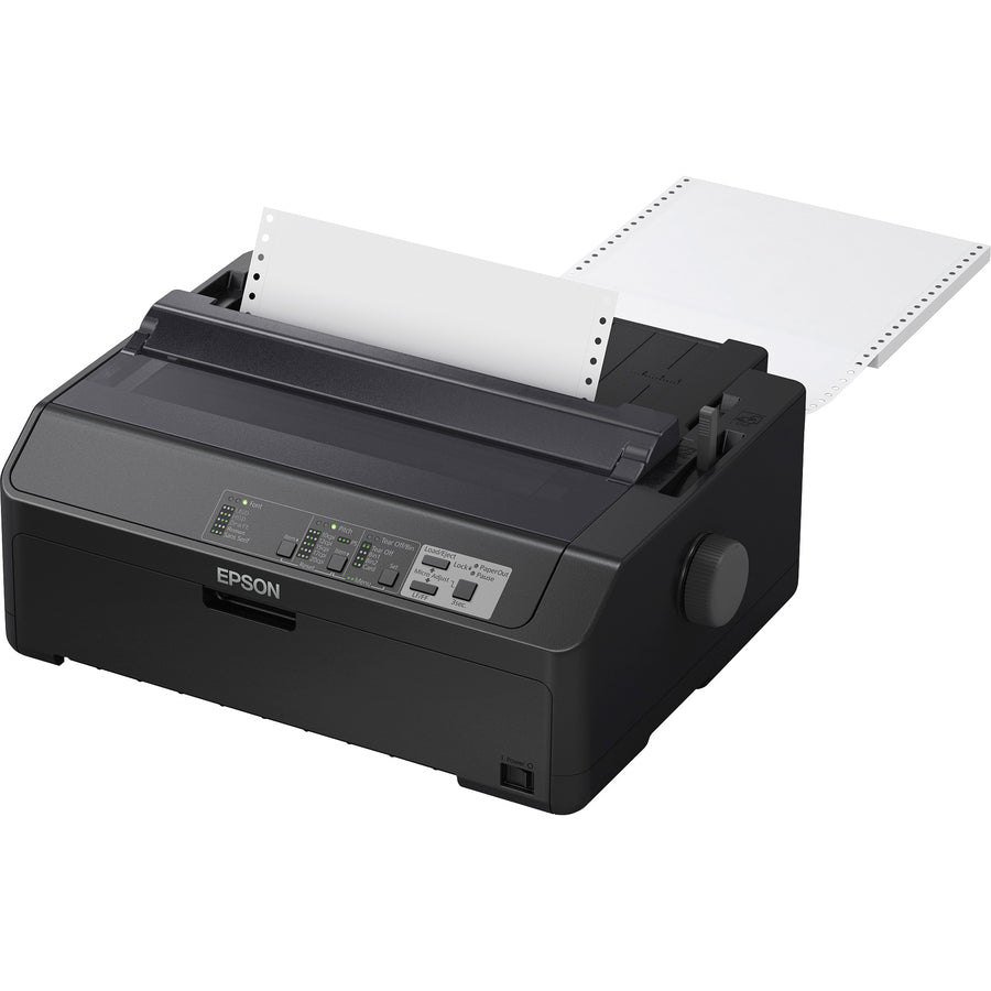 Epson FX-890II 9-Pin Dot Matrix Printer - Monochrome, Energy Star Certified