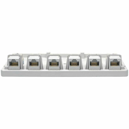 Eaton Tripp Lite Series N236-006-WH Pre-Configured Unshielded Cat6 6-Port Surface-Mount Box