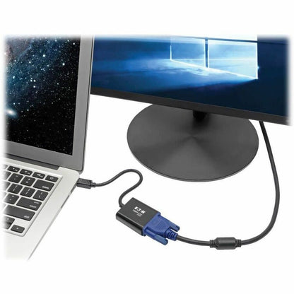 Eaton Tripp Lite Series Keyspan Mini DisplayPort to VGA Adapter - Active Video Converter for High-Resolution Displays