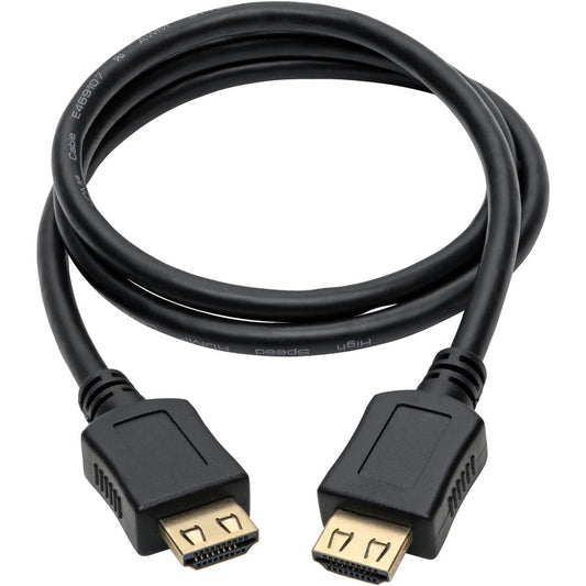 Eaton Tripp Lite Series High-Speed HDMI Cable with Gripping Connectors, 3 ft., 4K Resolution Support