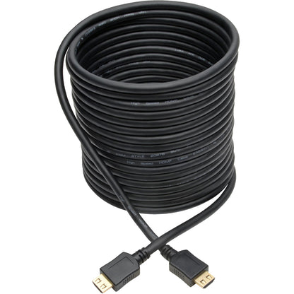 Eaton Tripp Lite Series High-Speed HDMI Cable with Gripping Connectors - 25 ft. Black