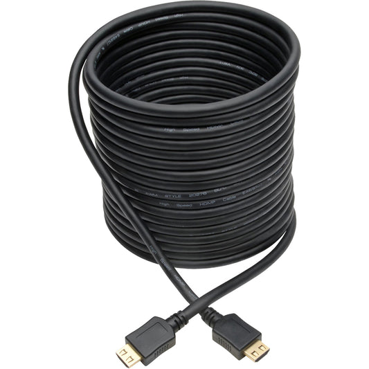Eaton Tripp Lite Series High-Speed HDMI Cable with Gripping Connectors - 25 ft. Black