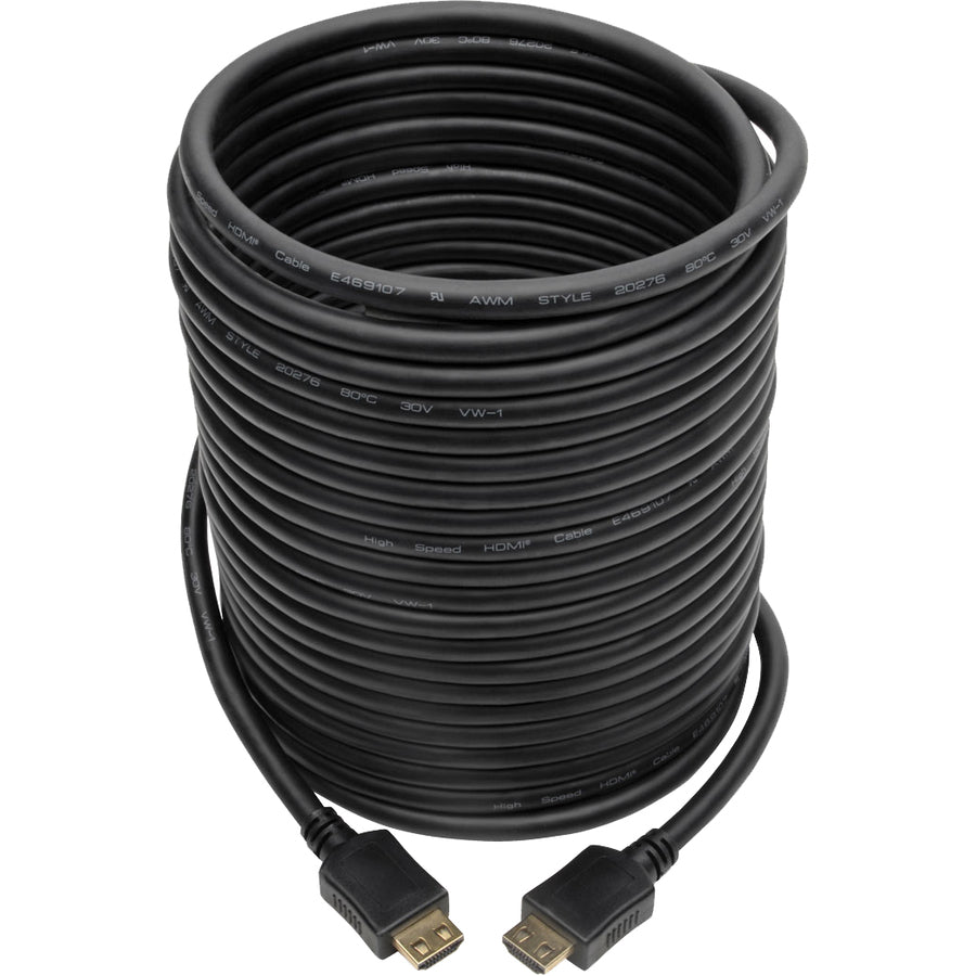 Eaton Tripp Lite Series 30 ft. High-Speed HDMI Cable with Gripping Connectors – 4K Ultra HD Support