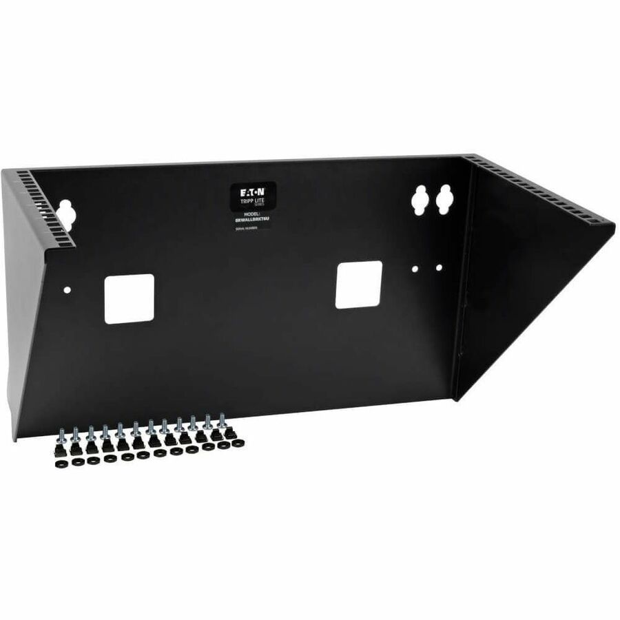 Eaton Tripp Lite Series SmartRack 6U Vertical Wall-Mount Rack Bracket for Small Offices and Home Use