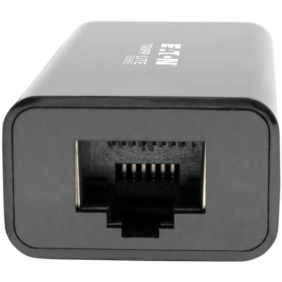 Eaton Tripp Lite U436-06N-GB USB-C to Gigabit Ethernet Adapter with Thunderbolt 3 Compatibility - Black
