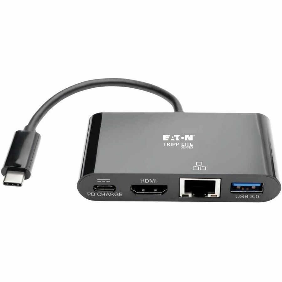 Eaton Tripp Lite Series U444-06N-H4GUB-C Docking Station with 4K HDMI, USB-C Power Delivery, and Gigabit Ethernet