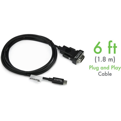 Plugable USB-C to VGA Adapter Cable – Connect Your USB-C or Thunderbolt 3 Laptop to 1080p VGA Displays