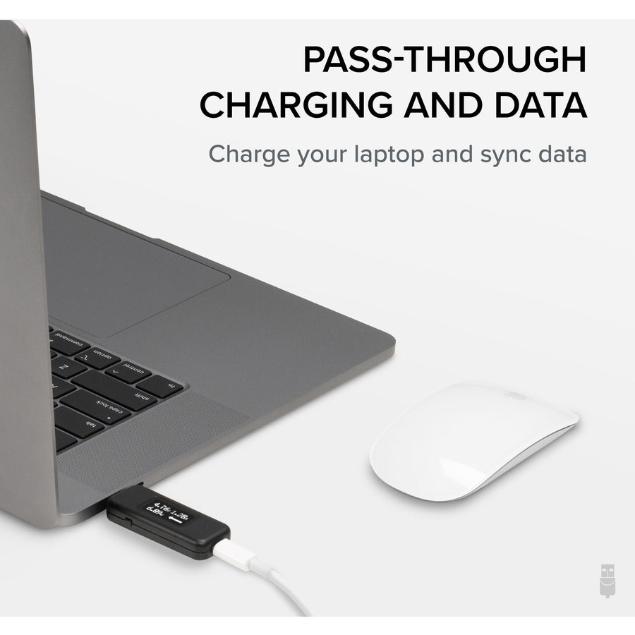 Plugable USB-C Voltage and Amperage Meter USBC-VAMETER for Power Monitoring