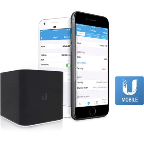 Ubiquiti airCube ACB-ISP Wireless Access Point with UNMS Support and 300 Mbps Speed