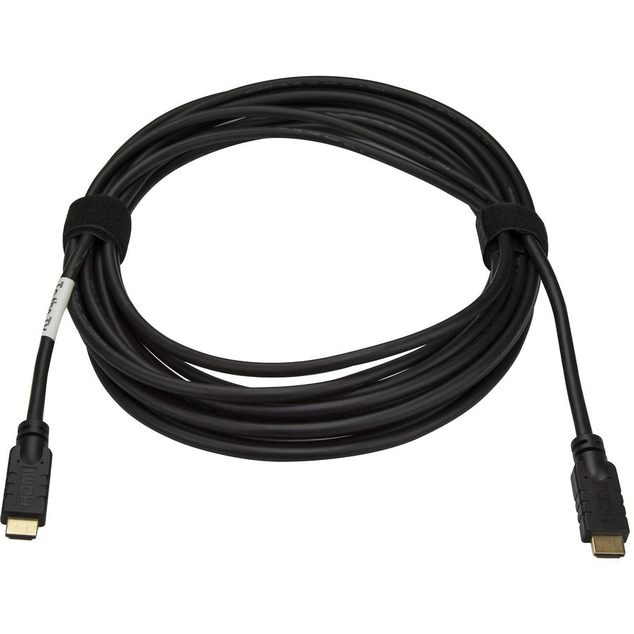 StarTech.com 30ft (10m) HDMI 2.0 Cable with Active Signal Booster for 4K UHD and HDR