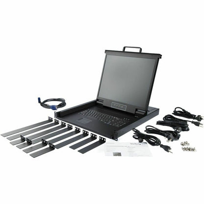 StarTech.com RKCONS1901 1U 19-Inch LCD Rackmount KVM Console with VGA and TouchPad