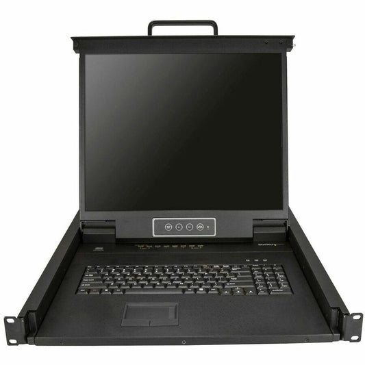 StarTech.com 8 Port Rackmount KVM Console with 19-Inch LCD - VGA & USB Support - Model RKCONS1908K