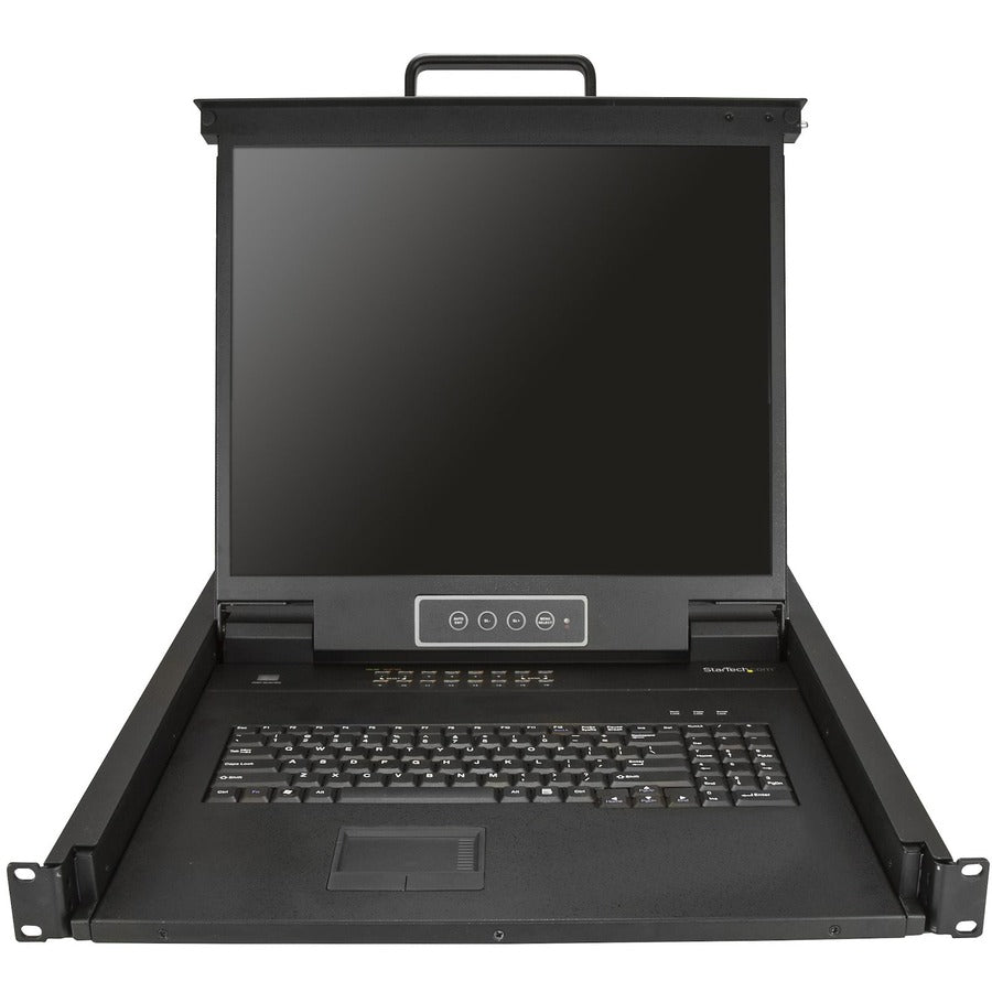 StarTech.com 16 Port Rackmount KVM Console with 19-Inch LCD and Integrated Switch - Model RKCONS1916K