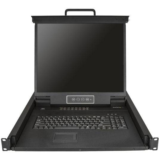 StarTech.com 16 Port Rackmount KVM Console with 19-Inch LCD and Integrated Switch - Model RKCONS1916K