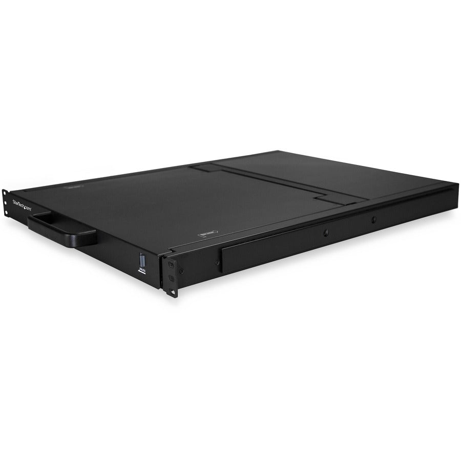 StarTech.com 16 Port Rackmount KVM Console with 17-Inch LCD Display - Integrated 1U KVM Drawer for Server Management