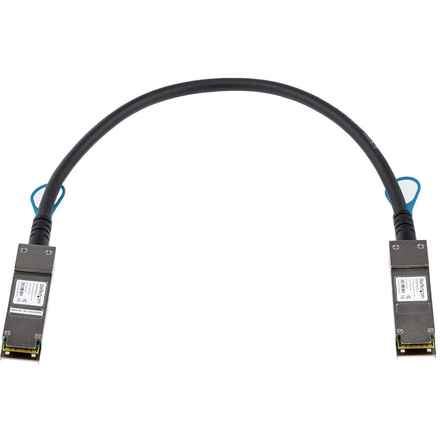StarTech.com 0.5m QSFP+ to QSFP+ Direct Attach Copper Cable for Juniper EX-QSFP-40GE-DAC-50CM - 40GbE