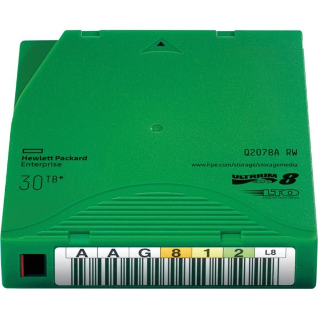 HPE LTO-8 Ultrium 30TB RW Data Cartridge - Reliable Data Backup Solution by Hewlett Packard Enterprise