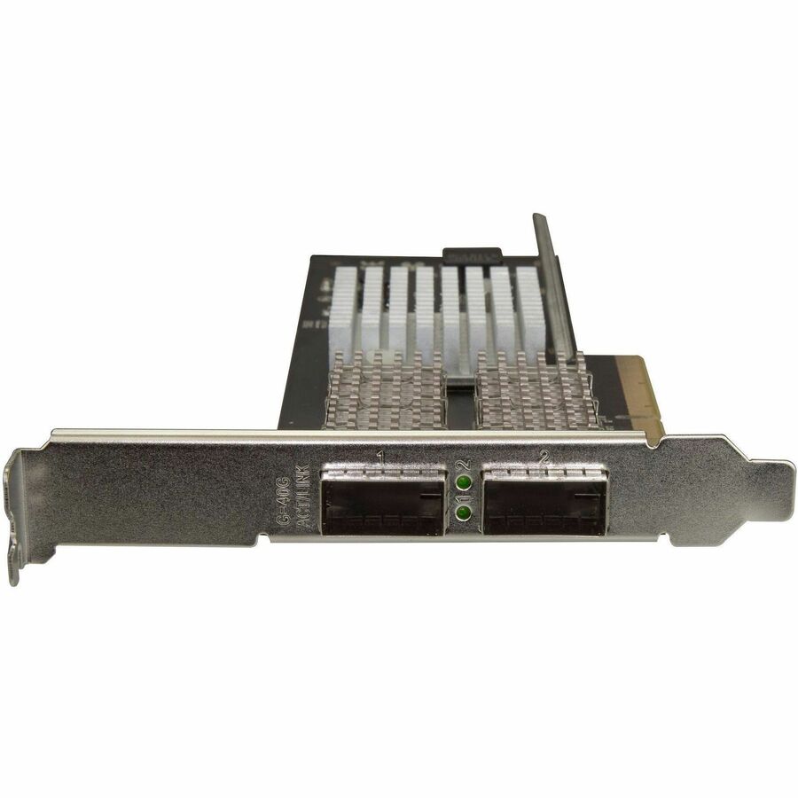 StarTech.com Dual Port 40G QSFP+ Network Card with Intel XL710 - PCIe 40GbE Fiber Ethernet Adapter for Servers and Workstations